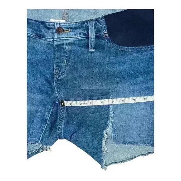J. Crew Denim Maternity Shorts, Size 32 - Picture 6 of 6